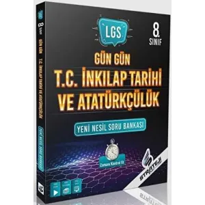 Strateji Yayınları 8. Sınıf LGS Gün Gün T.C. İnkılap Tarihi ve Atatürkçülük Yeni Nesil Soru Bankası