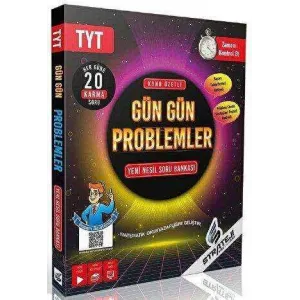 Strateji Yayınları TYT Gün Gün Problemler Soru Bankası