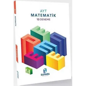 Supara Yayınları AYT Matematik 10 Denemesi