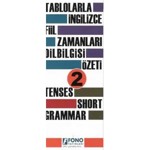 Tablolarla İngilizce Fiil Zamanları Dilbilgisi Özeti 2