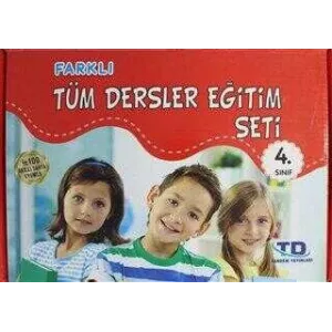 Tandem Yayınları 4. Sınıf Farklı Tüm Dersler Eğitim Seti 4 Kitap Takım