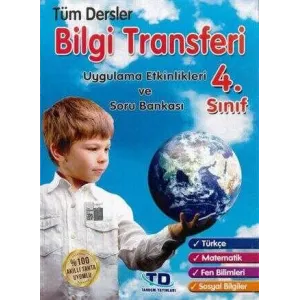 Tandem Yayınları 4. Sınıf Tüm Dersler Bilgi Transferi Uygulama Etkinlikleri ve Soru Bankası
