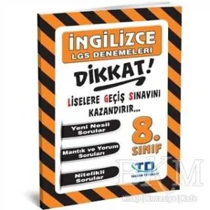 Tandem Yayınları 8. Sınıf İngilizce LGS Denemeleri