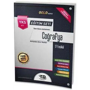 Tandem Yayınları AYT Gold Serisi Coğrafya 17 Fasikül Eğitim Seti
