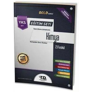 Tandem Yayınları AYT Gold Serisi Kimya 23 Fasikül Eğitim Seti