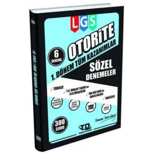 Tandem Yayınları LGS Otorite 1. Dönem Sözel Denemeler