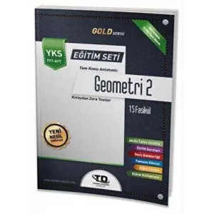 Tandem Yayınları Tandem Akademi Gold Serisi Geometri 2 YKS TYT AYT 15 Fasikül Eğitim Seti