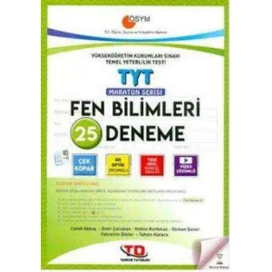 Tandem Yayınları TYT Fen Bilimleri 15 Deneme Maraton Serisi