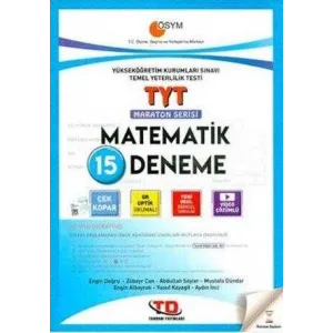 Tandem Yayınları TYT Matematik 15 Deneme Maraton Serisi