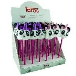 Taros Unick Color Panda Tepeli Kurşun Kalem Kod:5533