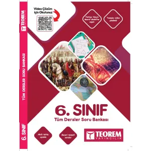 Teorem Yayıncılık 6. Sınıf Tüm Dersler Soru Bankası