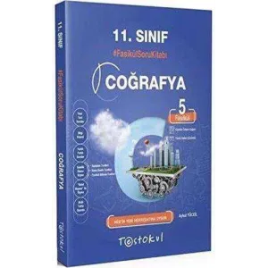 Test Okul Yayınları 11. Sınıf Coğrafya 5 Fasikül Soru Bankası