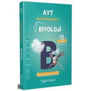 Test Okul Yayınları AYT Fasikül Anlatım Rehberi 10 Fasikül Biyoloji