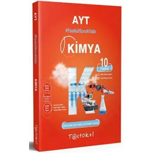 Test Okul Yayınları AYT Fasikül Soru Kitabı 10 Fasikül Kimya
