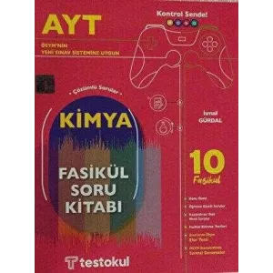Test Okul Yayınları AYT Kimya Fasikül Soru Kitabı