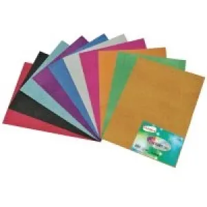 Ticon Fon Kartonu 50*70 Simli 10lu Mor 139665