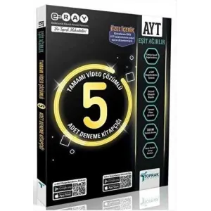 Toprak Yayıncılık 2023 AYT Eşit Ağırlık E-RAY 5 Deneme