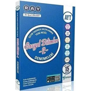 Toprak Yayıncılık AYT Sosyal Bilimler 2 - Ray Konu Analizli 15 Deneme