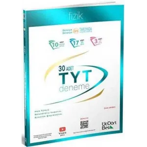 Üç Dört Beş Yayınları TYT Fizik 30 Deneme