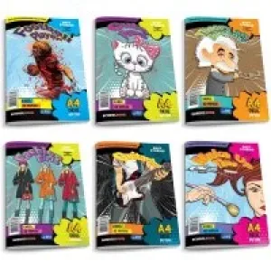 Umut A4 Karton Kapak Defter 120 Yaprak Kareli