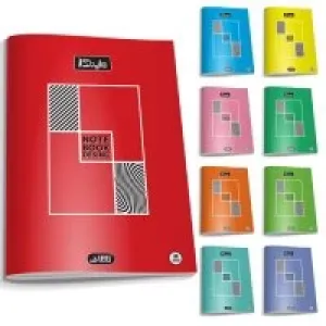 Umut New Style A4 Plastik Kapak Defter 80 Yaprak Kareli