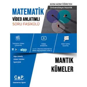 Üniversiteye Hazırlık Matematik Video Anlatımlı Mantık Kümeler Soru Fasikülü