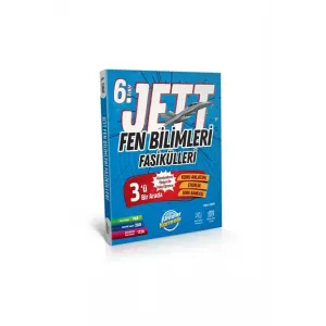 ÜNLÜ YAYINLARI 6.SINIF FEN BİLİMLERİ JETT FASİKÜLLERİ