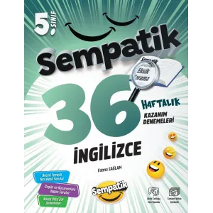 ÜNLÜLER YAYINLARI 5.SINIF İNGİLİZCE 36 HAFTALIK KAZANIM DENEMELERİ