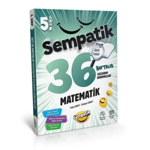 ÜNLÜLER YAYINLARI 5.SINIF MATEMATİK 36 HAFTALIK KAZANIM DENEMELERİ