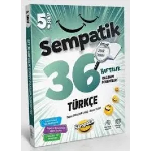 ÜNLÜLER YAYINLARI 5.SINIF TÜRKÇE 36 HAFTALIK KAZANIM DENEMELERİ