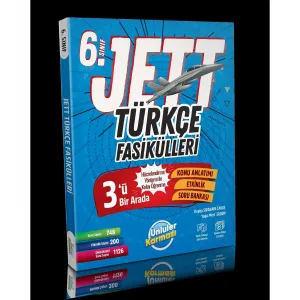 ÜNLÜLER YAYINLARI 6.SINIF TÜRKÇE JETT FASİKÜLLERİ