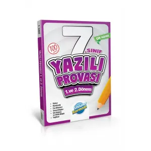 ÜNLÜLER YAYINLARI 7.SINIF TÜM DERSLER YAZILI SINAV PROVASI