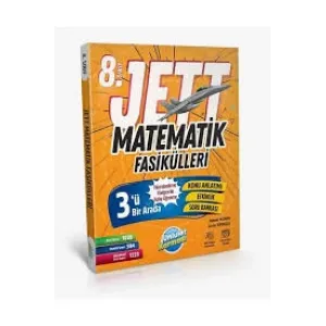 ÜNLÜLER YAYINLARI 8.SINIF MATEMATİK JETT FASİKÜLLERİ