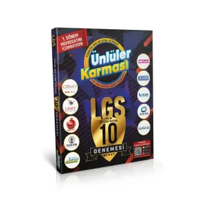 ÜNLÜLER YAYINLARI LGS 1. DÖNEM 10 KARMA