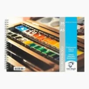 Van Gogh Suluboya Bloğu 300gr A5-20 Yp. Spiralli T300a54020