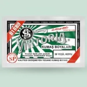Viktoria Kumaş Boyası No:39 Koyu Yeşil