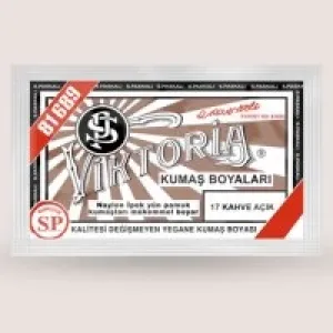 Viktoria Kumaş Boyası_17-açık Kahve *60