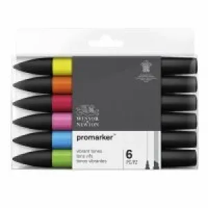Winsor Newton Promarker 6lı Set Lv-wn-0290110