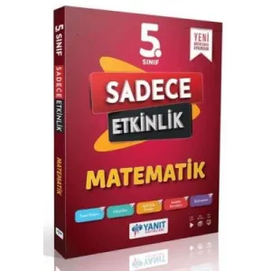 Yanıt Yayınları 5. Sınıf Matematik Sadece Etkinlik