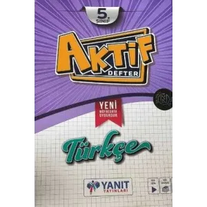 Yanıt Yayınları 5. Sınıf Türkçe Aktif Defter