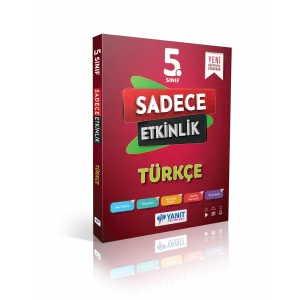 Yanıt Yayınları 5. Sınıf Türkçe Sadece Etkinlik