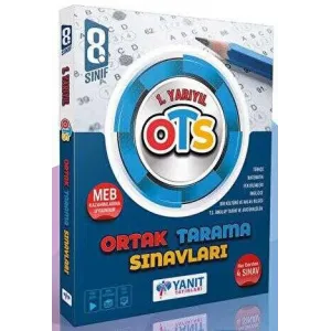 Yanıt Yayınları 8. Sınıf 1. Yarıyıl Ortak Tarama Sınavları