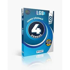 Yanıt Yayınları 8. Sınıf 4`lü Fasikül Deneme 1. Dönem Konuları