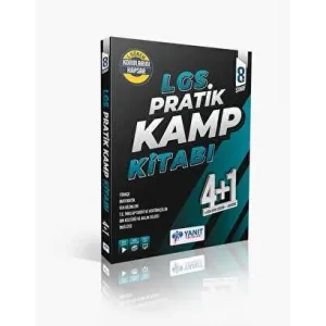 Yanıt Yayınları 8. Sınıf Pratik Kamp Kitabı 4+1 1. Dönem Konular