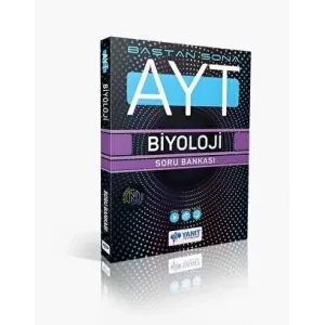 Yanıt Yayınları AYT Baştan Sona Biyoloji Soru Bankası