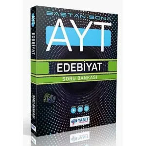 Yanıt Yayınları AYT Baştan Sona Edebiyat Soru Bankası