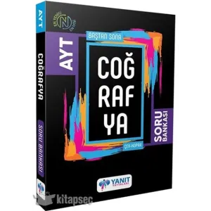 Yanıt Yayınları AYT Coğrafya Soru Bankası Yanıt