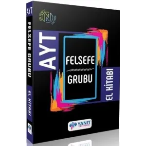 Yanıt Yayınları AYT Felsefe Grubu El Kitabı Yanıt