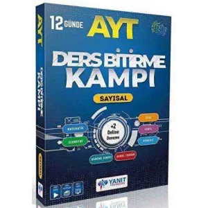 Yanıt Yayınları AYT Sayısal Ders Bitirme Kampı