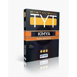 Yanıt Yayınları TYT Baştan Sona Kimya Soru Bankası